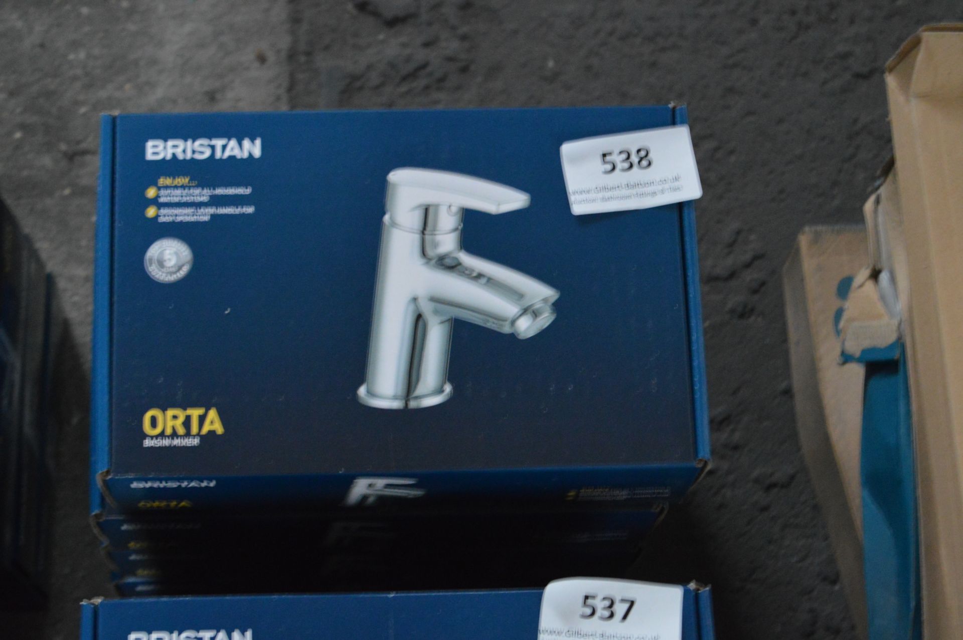 *4 Bristan Orta Monobloc Basin Mixer Taps