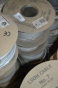 *4 Part Drums of 2.5 mm Twin & Earth Cable