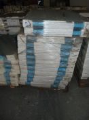 *Pallet Containing 12 1000 by 800 White Shower Tra