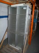 *7 1850 by 850 Aluminium Bi Fold Shower Doors