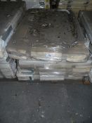 *Pallet Containing 4 1200 by 760 White Shower Tray