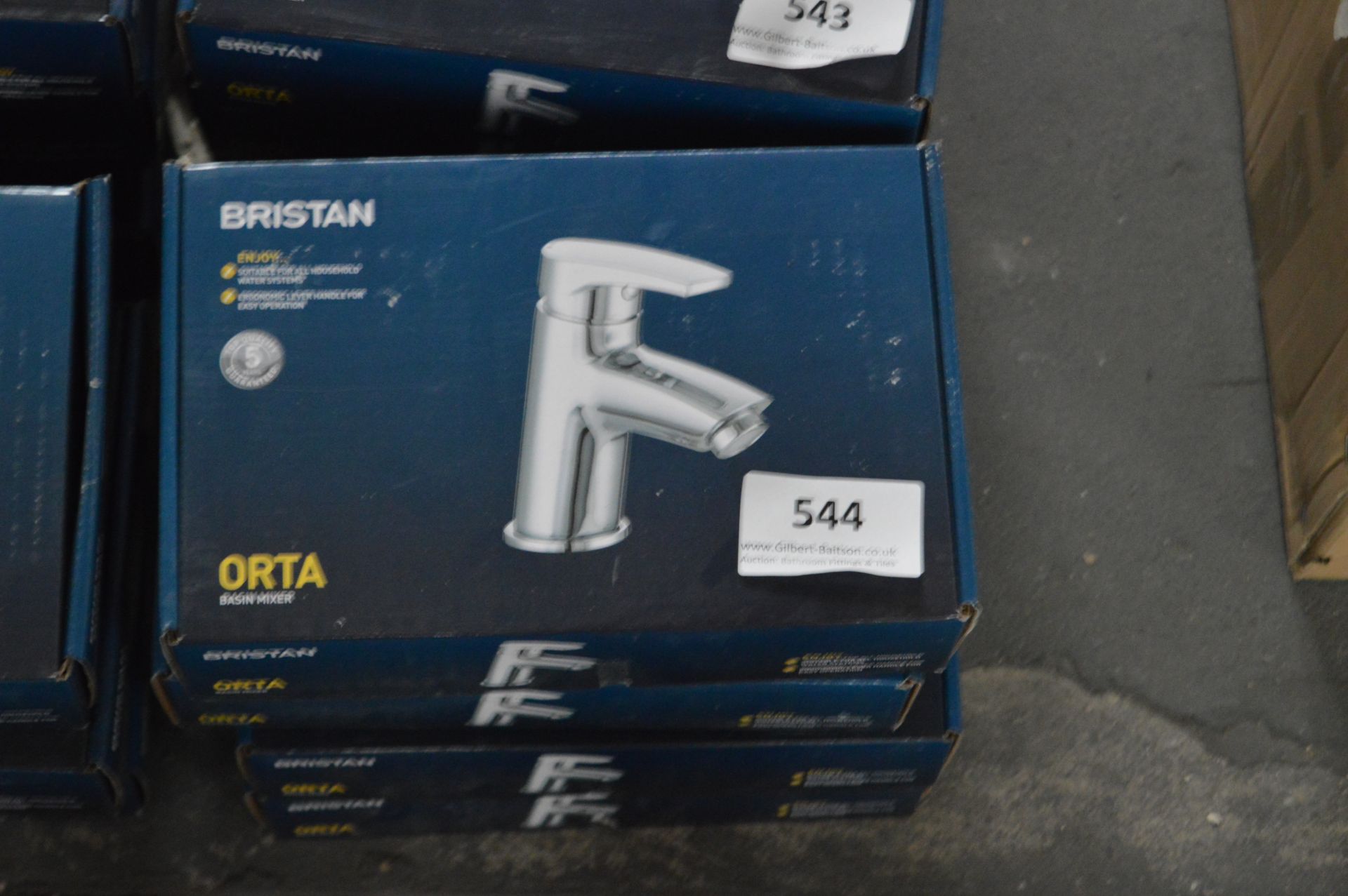 *4 Bristan Monobloc Mixer Taps