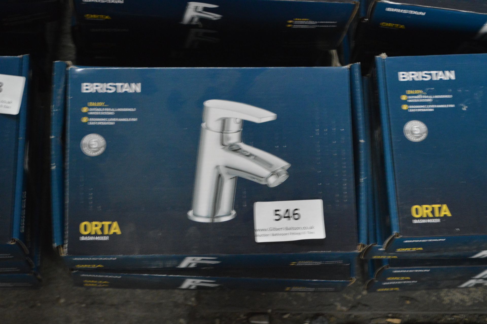 *4 Bristan Monobloc Mixer Taps