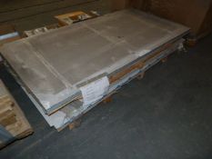 *2 Pallets of Brushed Aluminium Effect Shower Wall