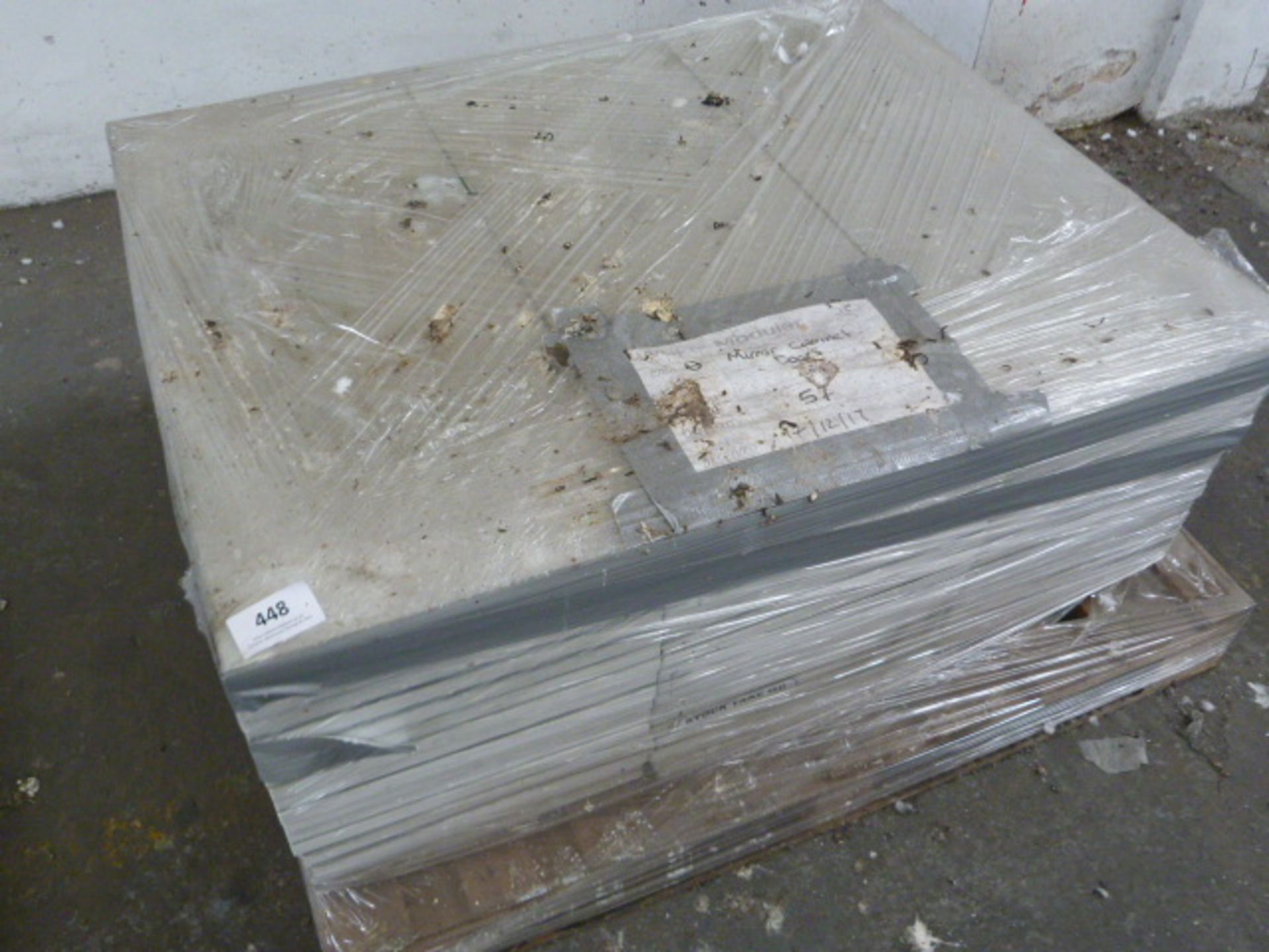 *Pallet of 57 Mirrored Cabinet Doors 80 by38