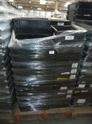 *Pallet Containing Heavy Duty Black Storage Boxes