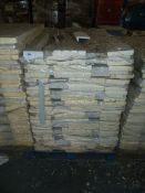 *Pallet Containing 9 1200 by 800 White Low Profile