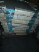 *Pallet Containing 11 1000 by 800 White Shower Tra