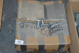 *Box of 25mm Galvanised Conduit Connectors