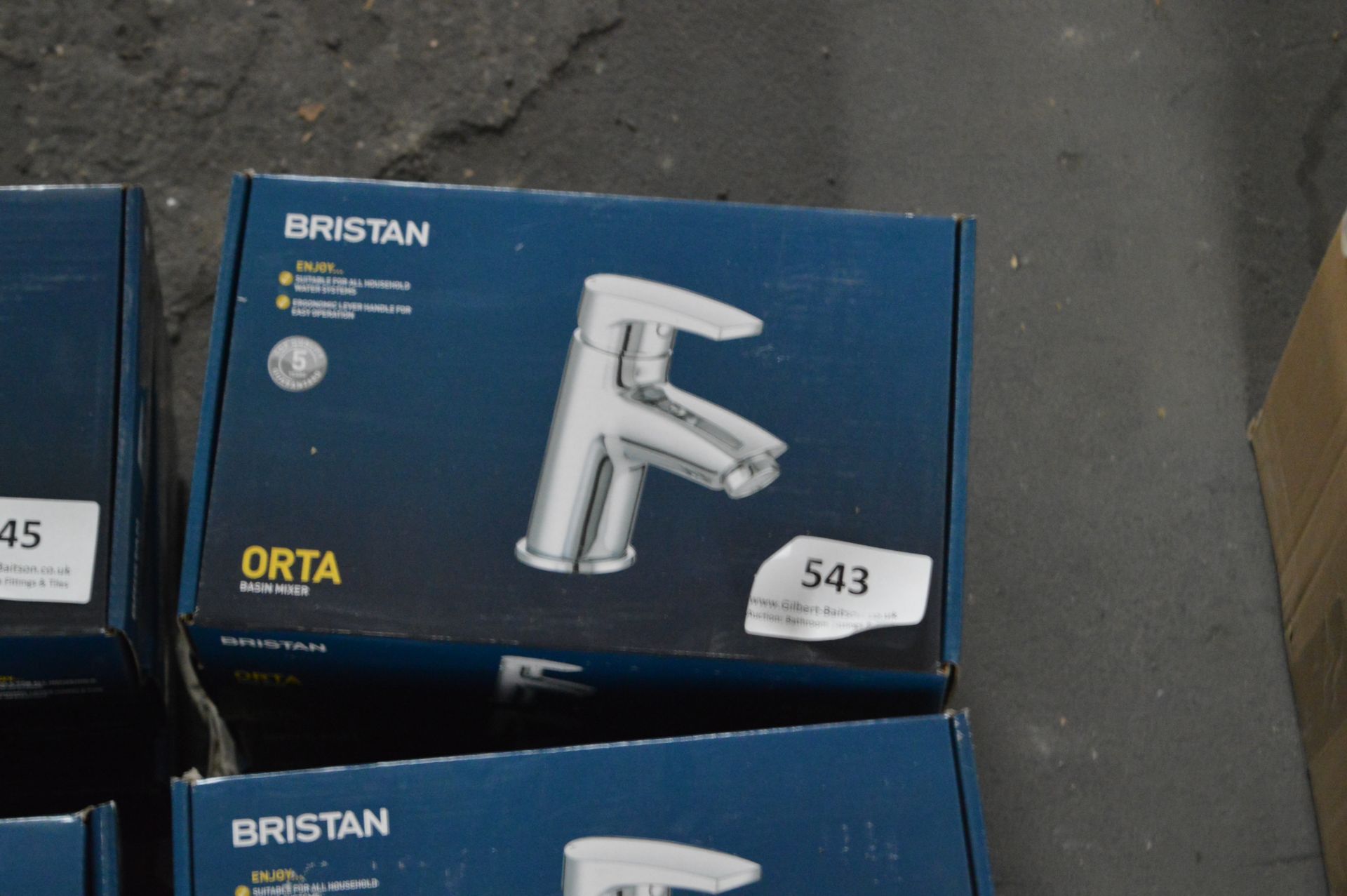 *4 Bristan Monobloc Mixer Taps