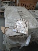 *Pallet Containing 45 Boxes 25 by 38 Cream Mosaic
