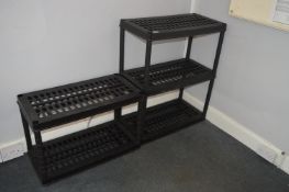 *2 Pieces of Sectional Shelving
