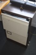 *2 Drawer Full Stack Filing Cabinet Coffe & Cream