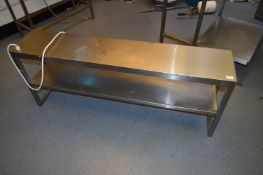 *Stainless Steel Heated Over Shelf