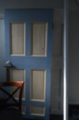 *2 Pine Panel Doors & 2 Lengths of Plastic Right A