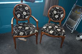 *39 Hard Wood Frame Dining Chairs with Upholstered