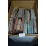 Box Containing a Large Quantity of Premier League Football Programmes;