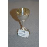 Hallmarked Solid Silver Beaker - London 1895, Approx 50g