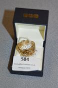 9ct Gold Gents Puzzle Ring - Approx 13.6g