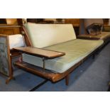 1960's Teak & Copper Framed Day Bed