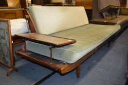 1960's Teak & Copper Framed Day Bed