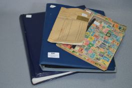 Two Albums and Booklets of World Stamps