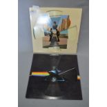 Two Pink Floyd LP Picture Discs - Wish You Were Here and Dark Side of the Moon