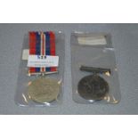 Two WWII 1939-45 War Medals