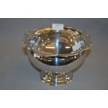 Hallmarked Solid Silver Bowl - Sheffield 1938, Approx 526g