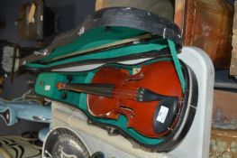 Chinese Violin in Travel Case