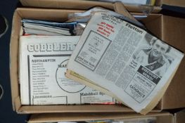 Box Containing a Large Quantity of Division 2 Football Programmes