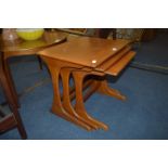 Teak Nest of Three Tables