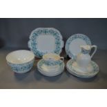 Minton Society of Arts Pattern Dinner and Tea Ware (13 Pieces)
