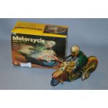 Tinplate Clockwork Motorcycle