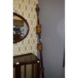 Curtain Pole with Rings to Fit Curtain Width 6'4"
