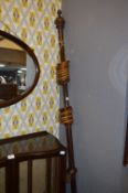 Curtain Pole with Rings to Fit Curtain Width 6'4"