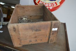 Pine Packing Crate with Hull Stamp