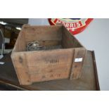 Pine Packing Crate with Hull Stamp