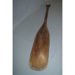 Pine Boat Paddle