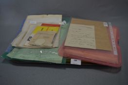 Collection of Local Ephemera Including Letterheads, Receipts, etc.