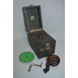 1920/30's Portable Gramophone Record Player