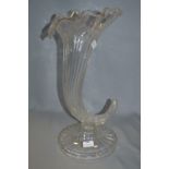 Tall Glass Flower Vase