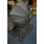 Reproduction Victorian Style Dolls Pram