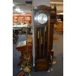 1930's Oak Cased Grandmother Clock