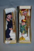 Two Pelham Puppets - SS Tyro Girl & Boy