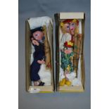 Two Pelham Puppets - SS Tyro Girl & Boy