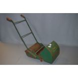 Childs Webb Tin Plate Push Along Lawnmower