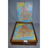 Victory Wooden Jigsaw Puzzle - Industrial Life England & Wales