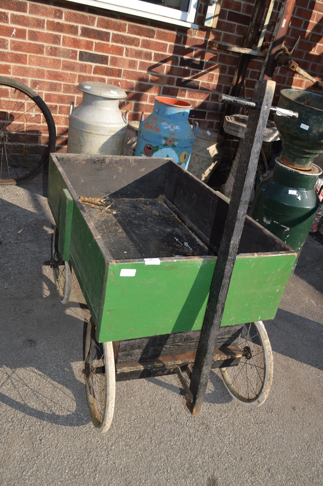 Bogee Wood Box Hand Cart