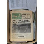 Box Containing a Large Quantity of Division 1 Football Programmes;